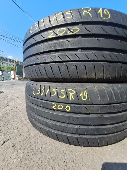 2 anvelope vara 235/55r19 Continental Montaj Gratuit