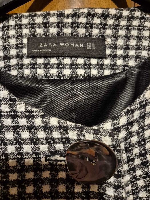 Sacou Zara pepit, măsura XL