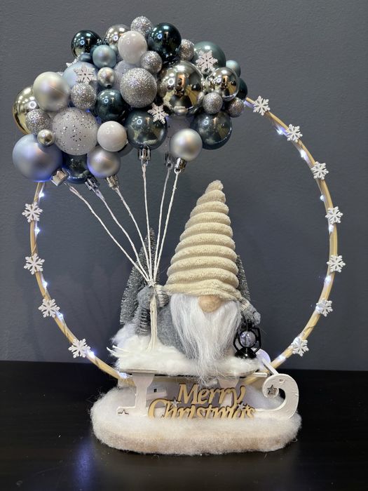 Светещ Коледен декор! Подходяща за подарък! Ръчна изработка !