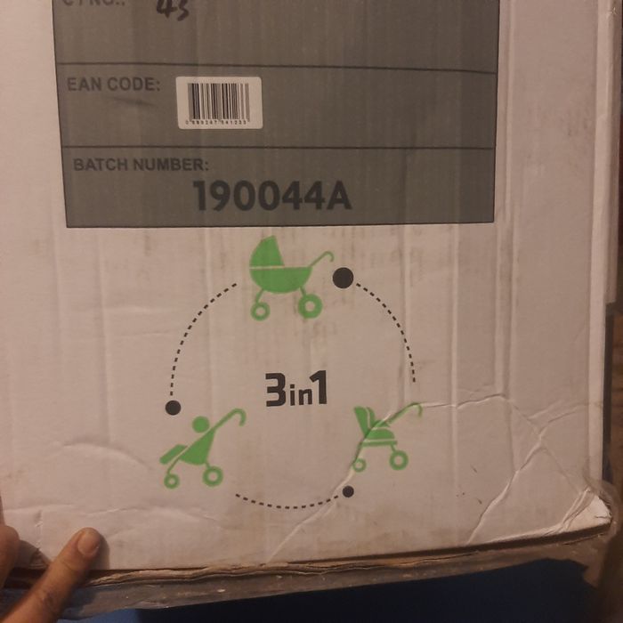 Бебешка количка 3 в 1(InfaBaby)