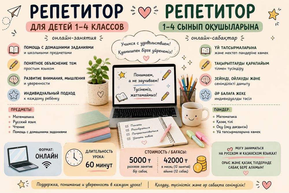 Репетитор 1-4 классов