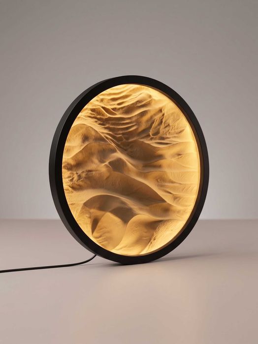 Aplică LED Decorativă „Sahara Eclipse” - Diametru 25cm