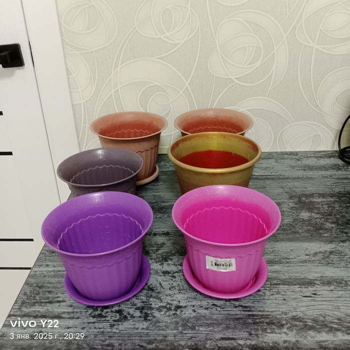 Горшки цветочные