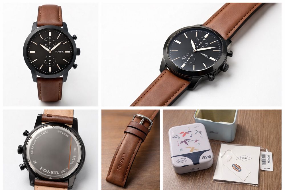 Само днес на 80€ Чисто нов часовник Fossil FS5437 – пълен комплект