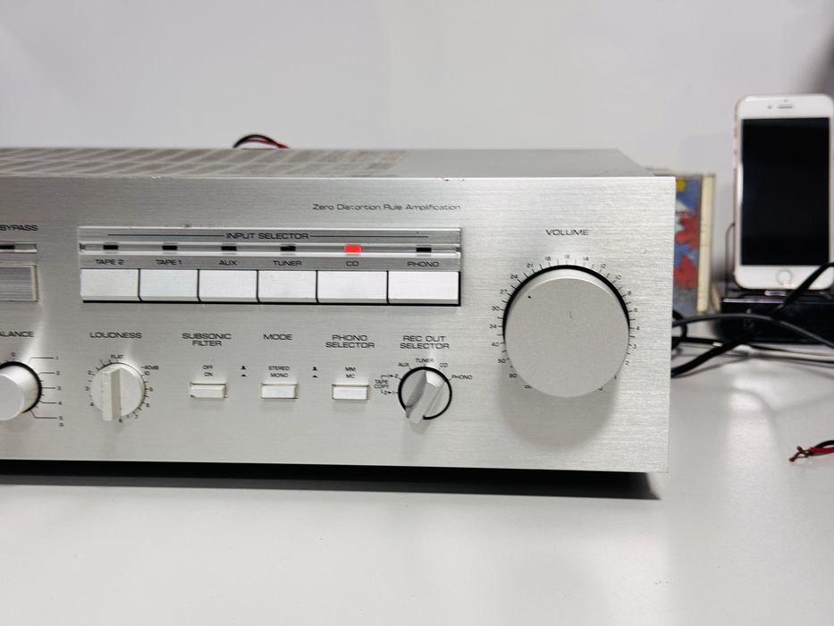 Amplificator de fidelitate YAMAHA A-520,loudness,75W/canal,Japan !