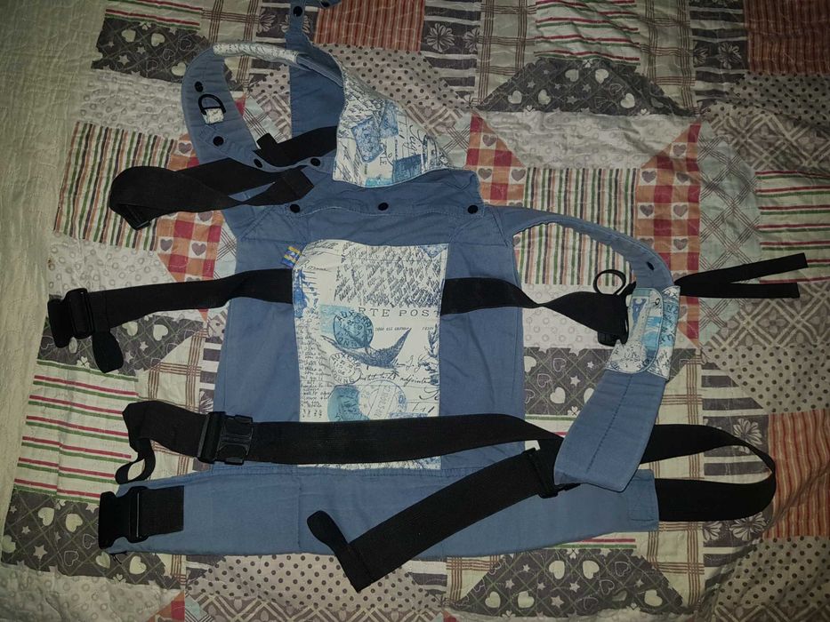 Слинг на кольцах Mums Era и эргорюкзак