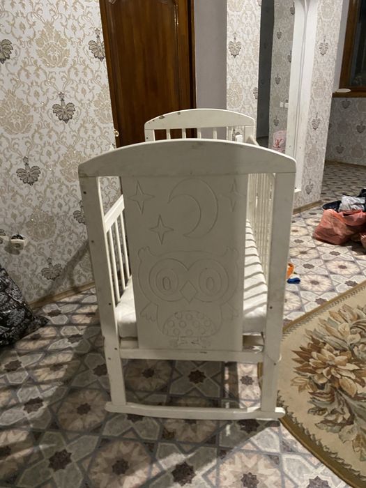 Детская кровать с матрасом