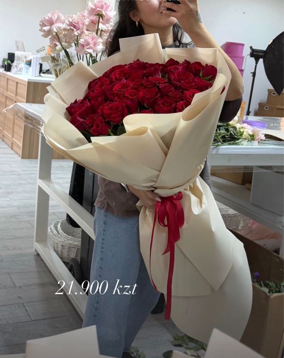 Голландский розы 51 шт