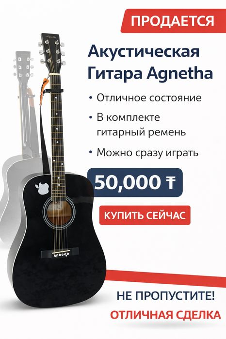 Акустическая гитара Agnetha