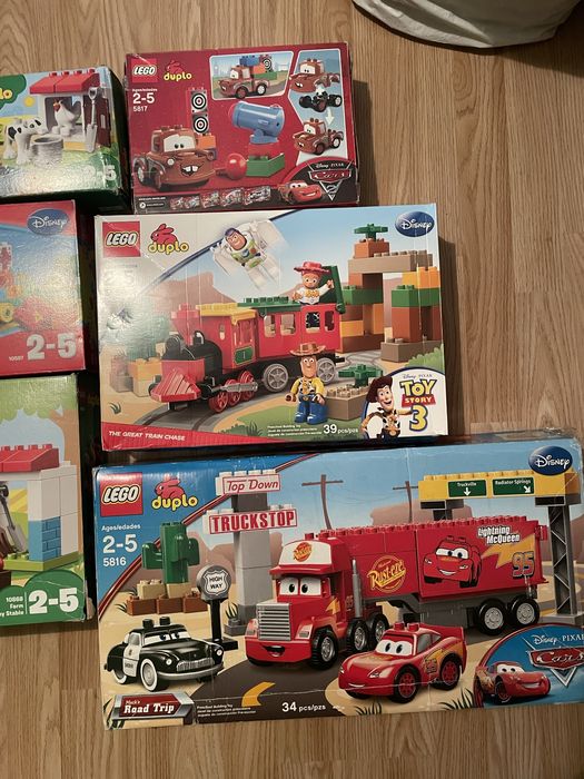 Lego duplo McQueen играта на играчките mickey mouse