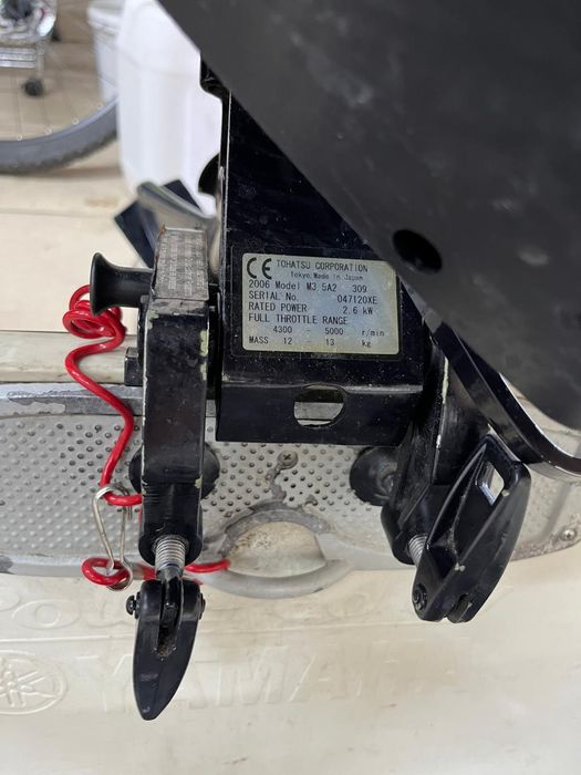 Лодка YAMAHA с мотором Tohatsu