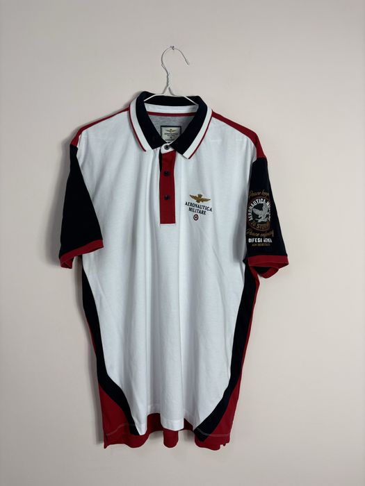 Aeronautica Militare тениска с яка