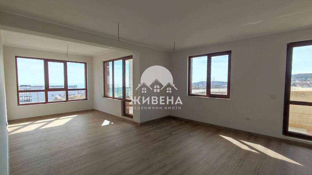 Продавам партерен 2-стаен апартамент, Виница, До ключ, гледка море