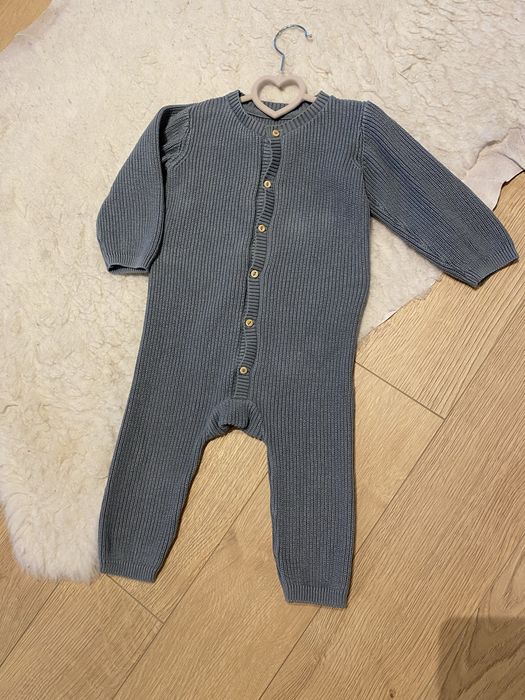 Salopeta H&M din material tricotat, 74