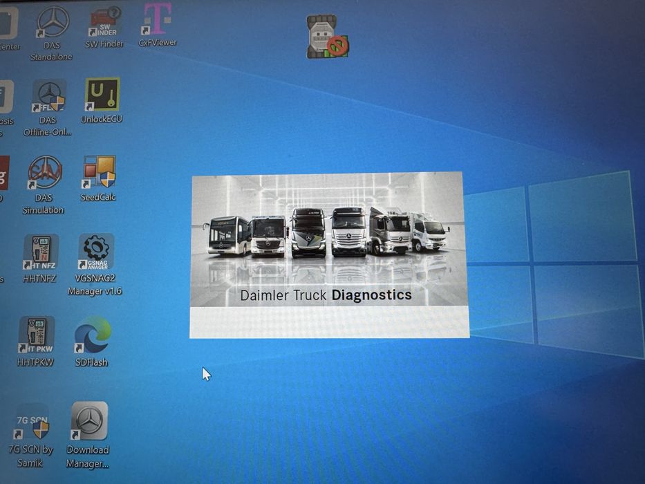 Xentry Truck Diagnostics 2024 2025 Mercedes Benz doar pt camioane