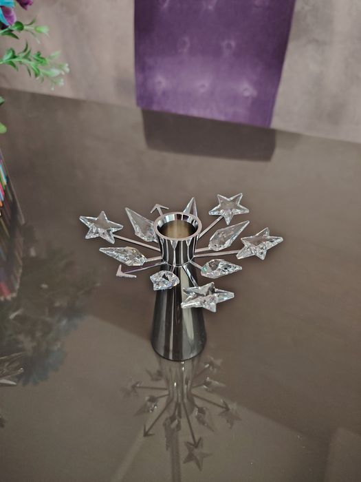 Suport lumânare Swarovski Crystal Christmas Star