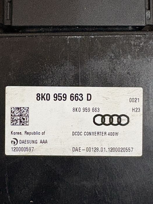 Audi a7 4g 3.0tdi 4x4 Стабилизатор напрежение захранващ модул
