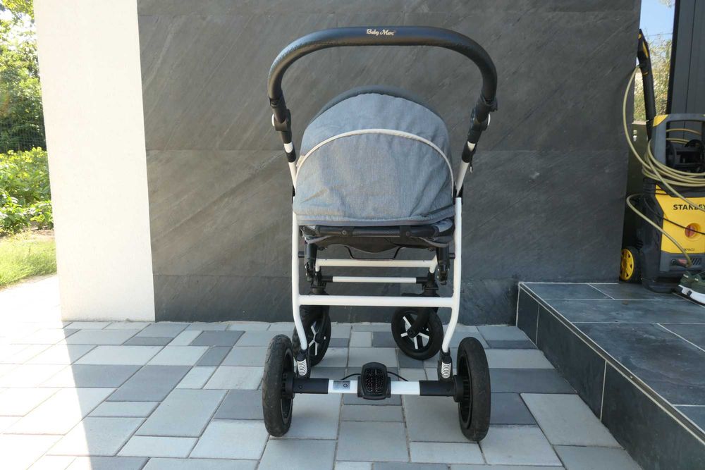Carucior Baby-Merc Q9 ALU 2 în 1 – roți mari, cadru aluminiu