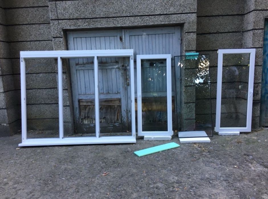 Алуминиева дограма 1бр./ 1.65смх0.65см и 1бр. 2.05м.х 1.60-1.66м.