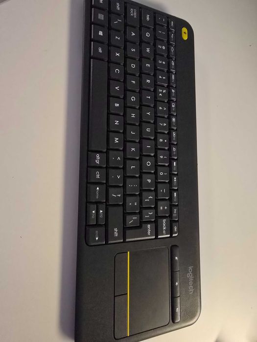 Tastatura Logitech Wireless Touch Keyboard K400 Plus Black
