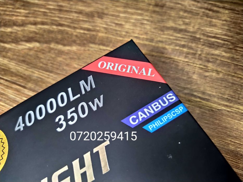 Set Becuri LED H7 Canbus 350W/40000LM 6000K / 9-30V PHILIPSCSP