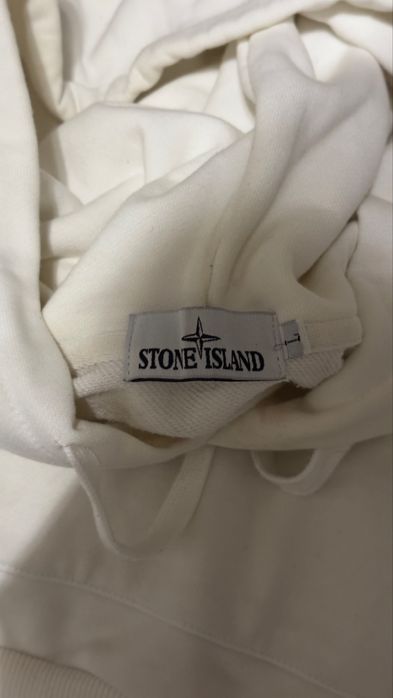 Худи Stone Island white