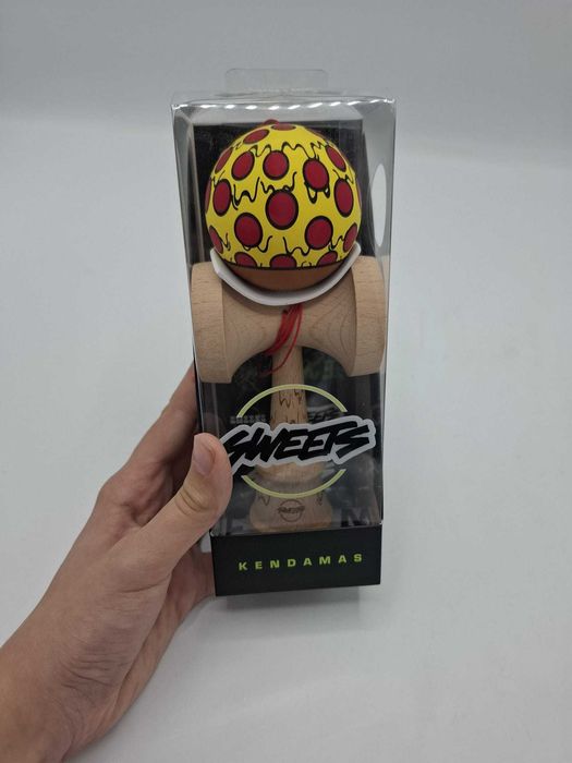 Sweets Kendama Pizza broken Shape grip antiskid noua in cutie
