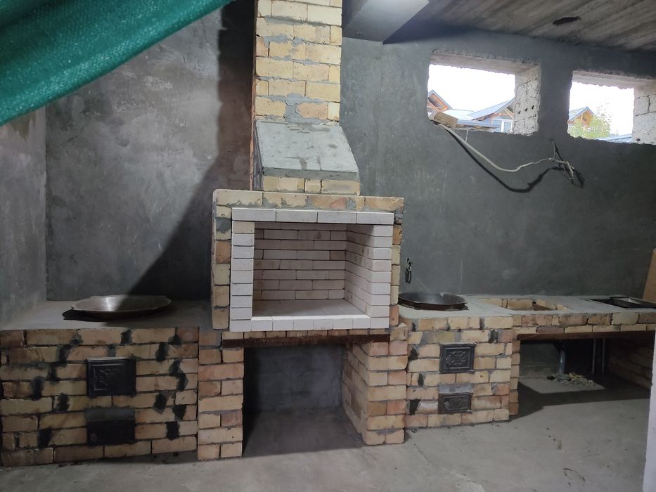 Учок козон, тандир, мангал, хархил печка камин курамиз