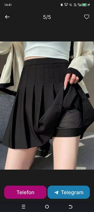 Shortikli yupka  chóntakli