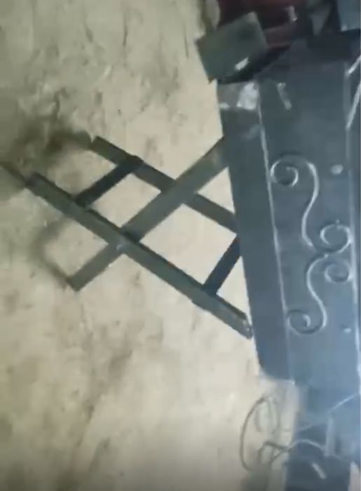 Мангал, разборный. Ручная работа.