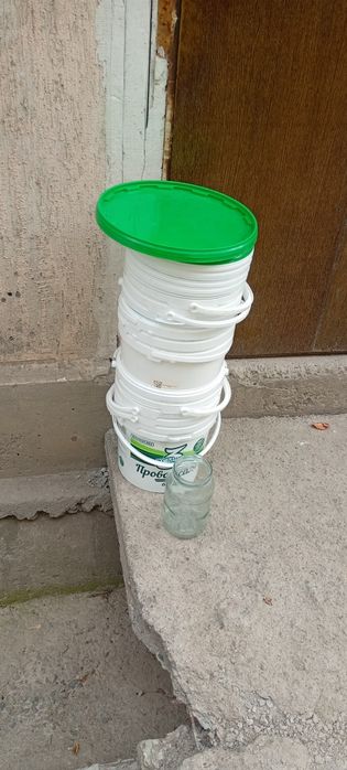 Ведро пластиковый