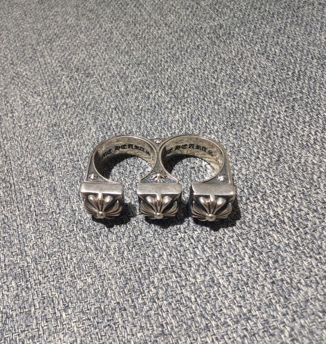 Chrome Hearts Double Brass Knuckle Ring - Пръстен