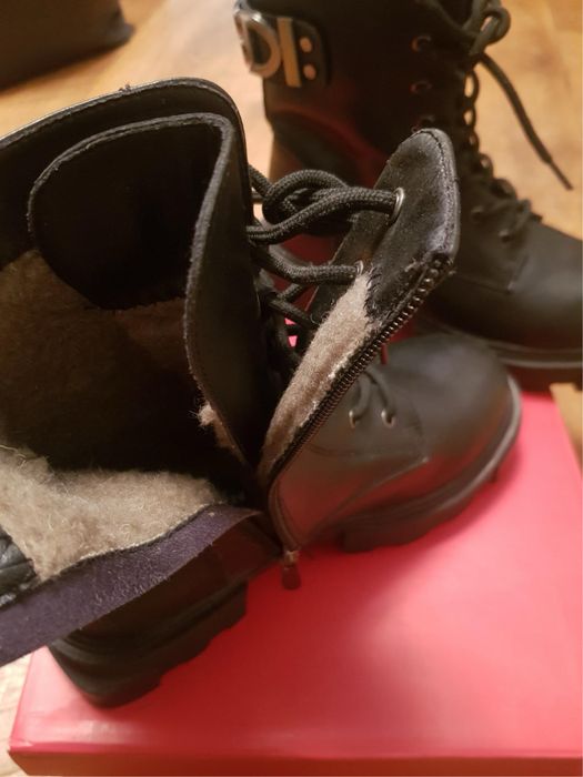 Ботинки.Кожа.Зима