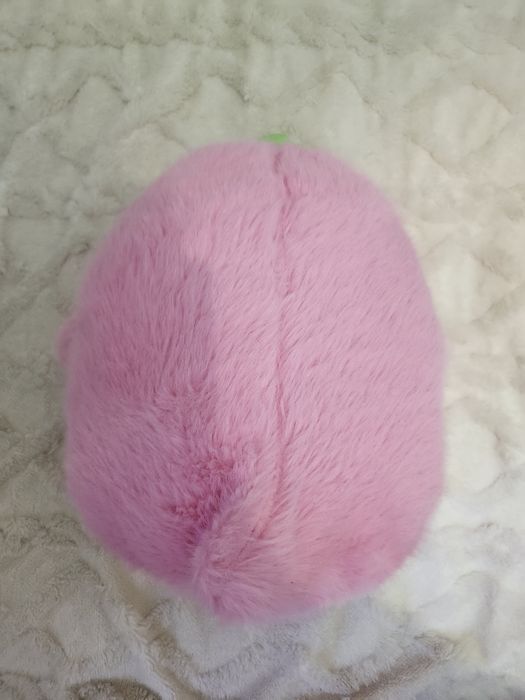 Игрушка пингвин розовая