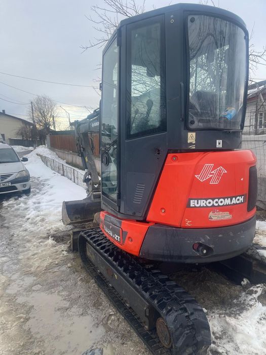 EUROCOMACH ES28.2ZT Miniexcavator 2.85T/ Import Italia/ Motor refacut complet- in garantie