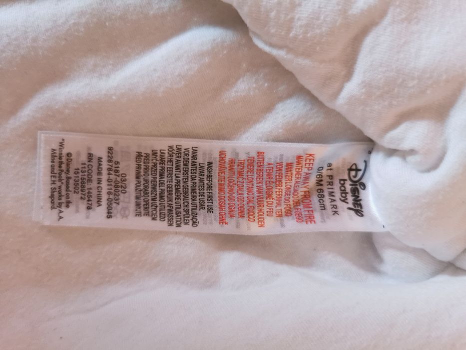 Saci dormit UK 0-6M 2.5Tog & 6-12M 2Tog