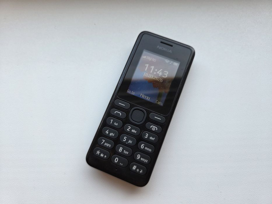 Nokia 108 - telefon simplu cu butoane