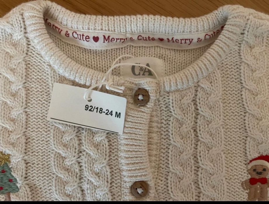 Cardigan nou C&A, 18-24 luni
