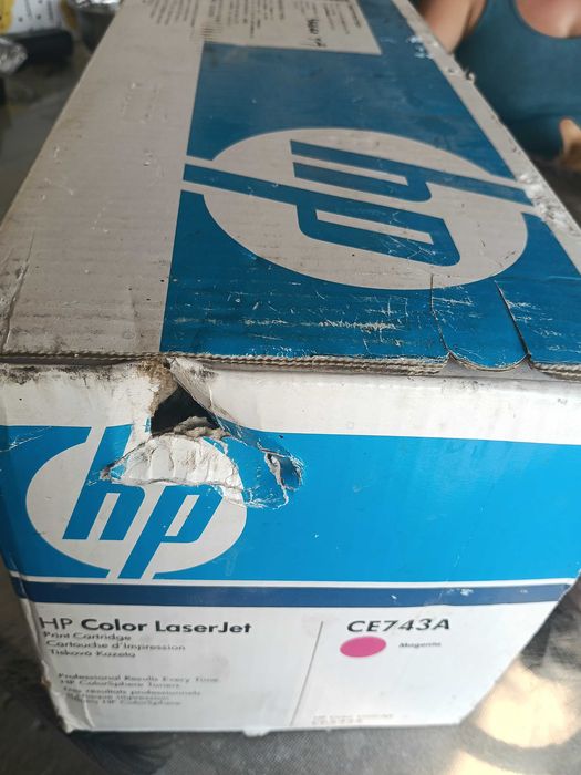 Cartuș Toner original HP 307 A Magenta( CE 743 A),nou ,sigilat!