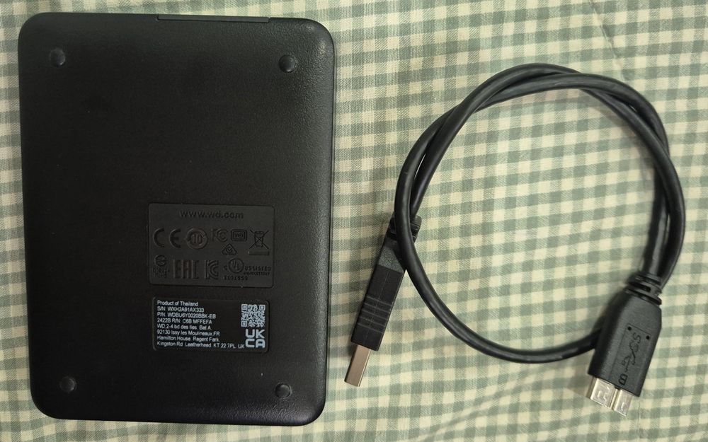 Продам внешний жёсткий диск 2Тб