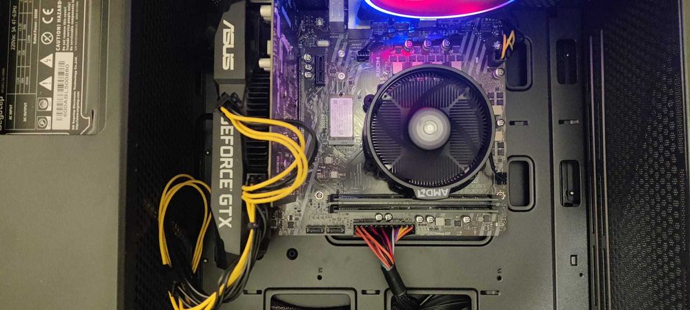 kit placa de baza MSI A520 +  ryzen 2600 / 3600 + 16gb ddr4