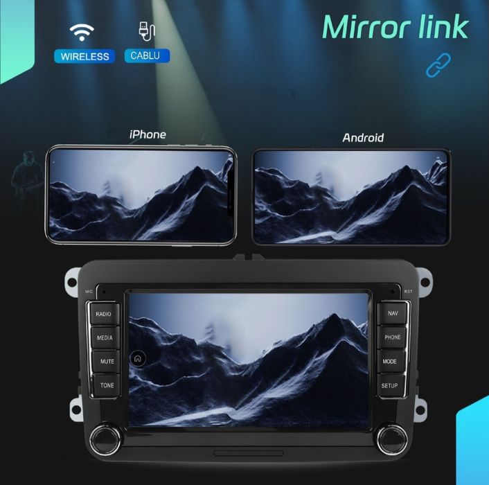 Мултимедия Carplay и Android Auto за VW, Seat,  Shkoda