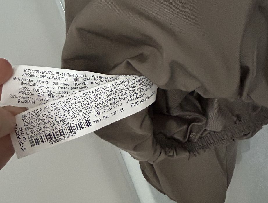 Geaca bomber kaki ZARA