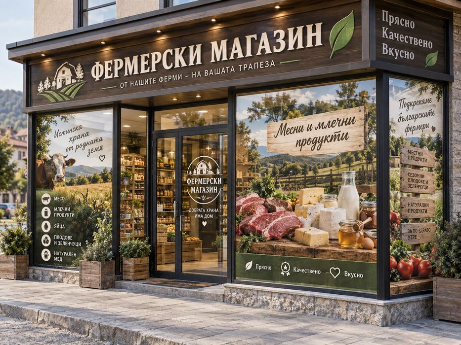 Рекламно фолио за стъкла