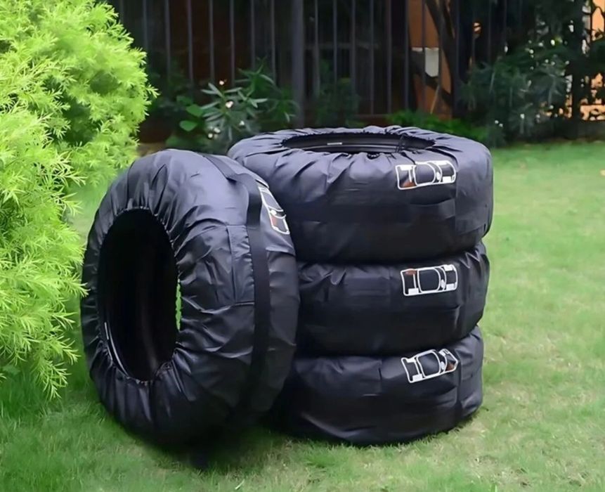 Huse pentru roti, anvelope – mărime 13"-17", depozitare convenabilă și protecție excelentă