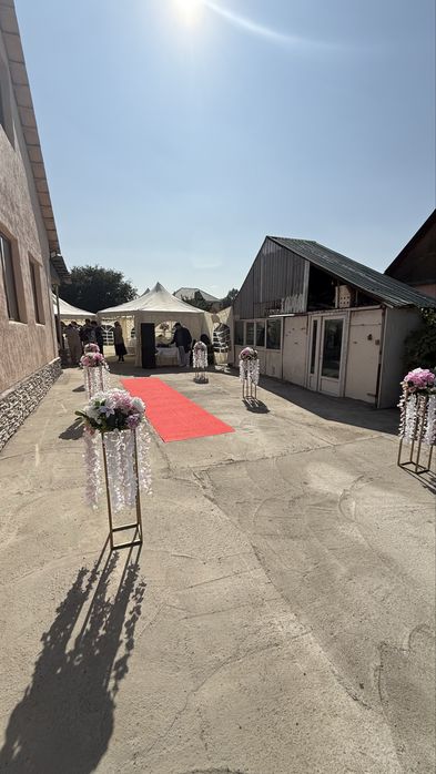 Аренда посуды стол  стульев шатра