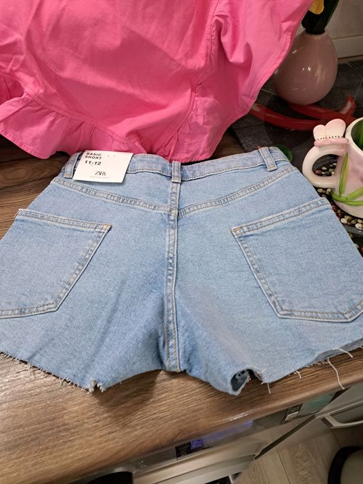 Blugi scurti și bluza Zara mas 152
