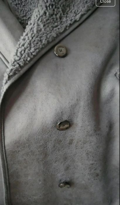 Cojoc lung Only imitatie de piele