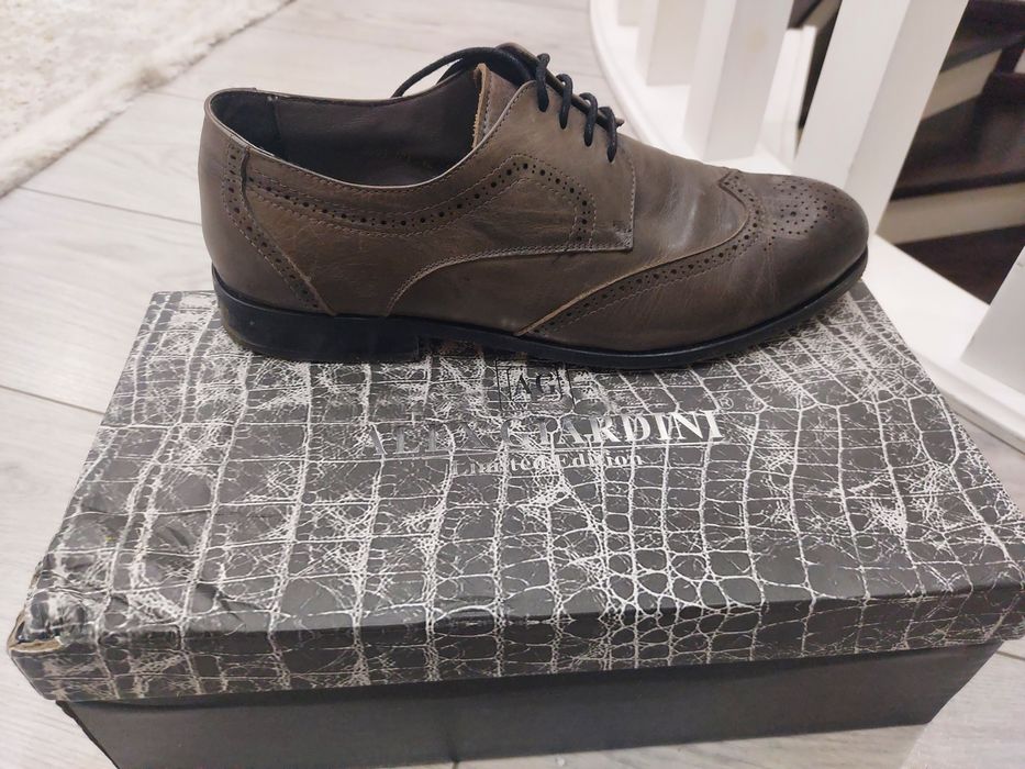 Кожанные туфли ручная работа