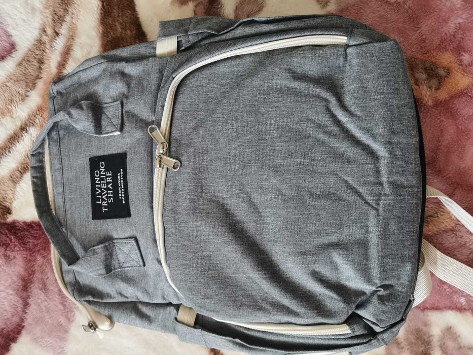 Geanta bebe Rucsac multifunctional mamici, transformabil in patut bebe